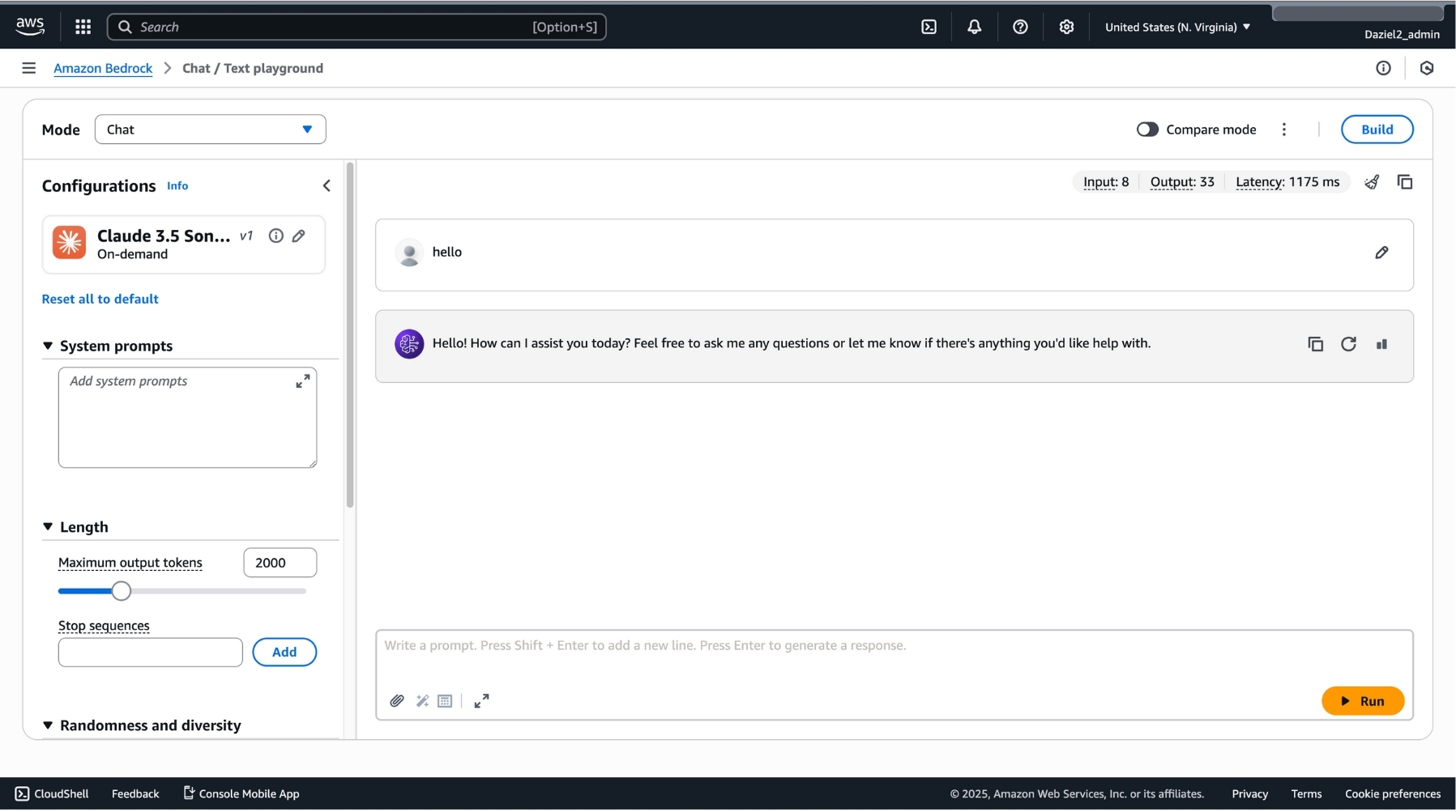 Image illustrating chat interface and error message if any